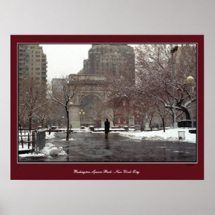 Man Alone, New York City Poster Print