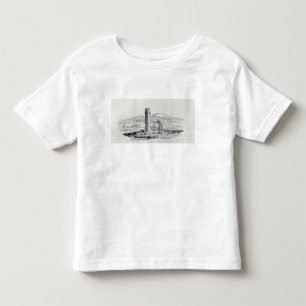 Man and a Boy by a Monument Toddler T-Shirt