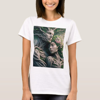 man and nature fusion T-Shirt