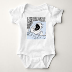 MAN AND THE COSMOS BABY BODYSUIT