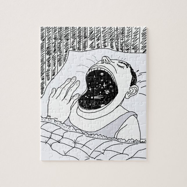 MAN AND THE COSMOS JIGSAW PUZZLE (Vertical)