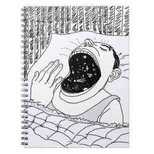 MAN AND THE COSMOS SPIRAL NOTEBOOK