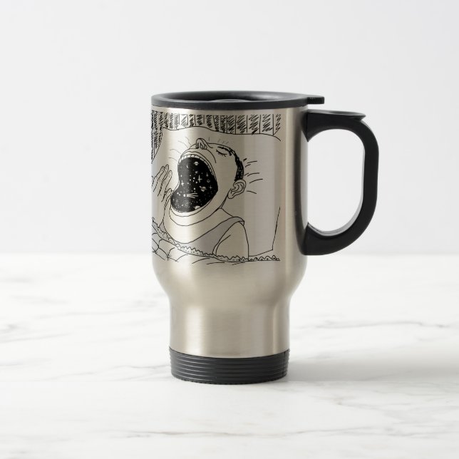 MAN AND THE COSMOS TRAVEL MUG (Right)