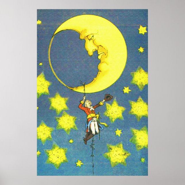 Man and the Moon Poster (Front)