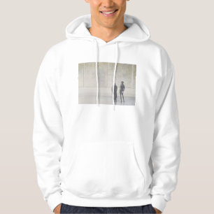 Man and Woman in an Art Gallery Hoodie