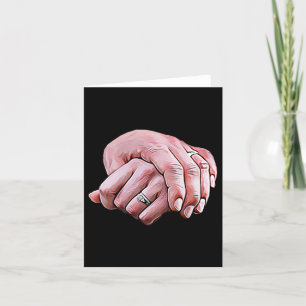 man and womans hand lovers couples art announcement