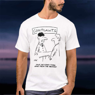 Man at Complaints Desk T-Shirt