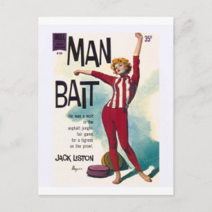 Man Bait! Postcard