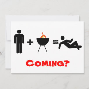 man + BBQ = Chillin, Coming?