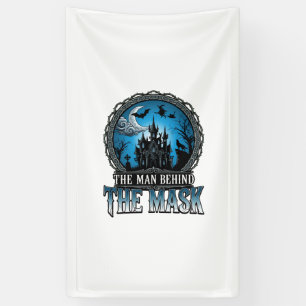 Man Behind Mask Halloween Haunted House Witch_1 Banner