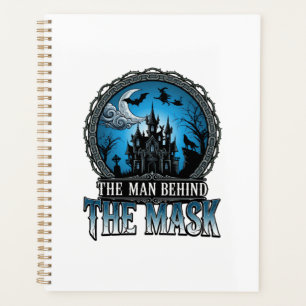 Man Behind Mask Halloween Haunted House Witch_1 Planner