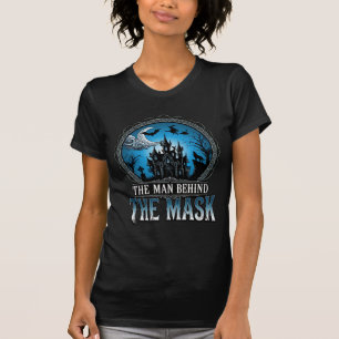 Man Behind Mask Halloween Haunted House Witch_1 T-Shirt