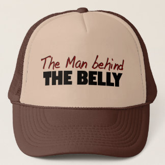 Man Behind The Belly Trucker Hat