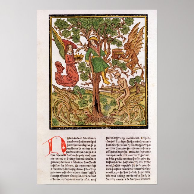 Man between vice and virtue poster (Front)