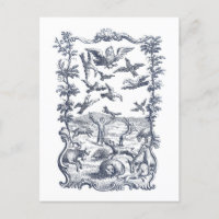 Man, Birds, and Other Animals 1776 Etching