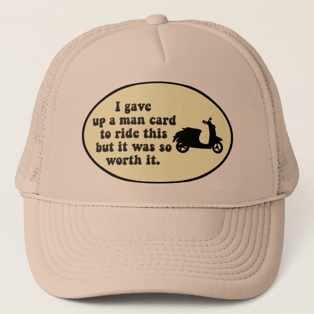 Man Card Scooter Hat (Front)