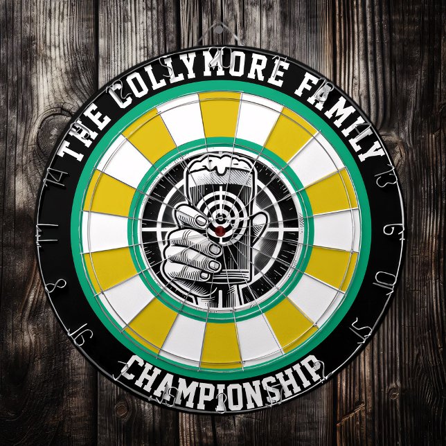 Man Cave Beer Target Design Dartboard (Creator Uploaded)