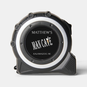 Man Cave Personalised Tape Measure 1