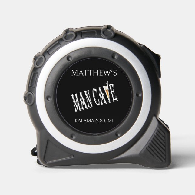 Man Cave Personalised Tape Measure 1 (Front)