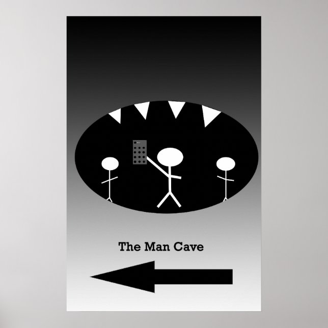 Man Cave Poster (Front)