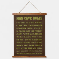 MAN CAVE RULES