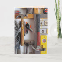 Man Cave - Tools - Father's Day Card