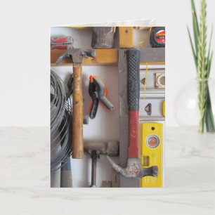 Man Cave - Tools - Father's Day Card
