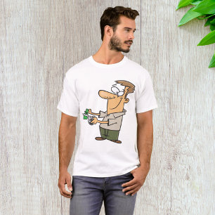Man Cutting Up Money T-Shirt