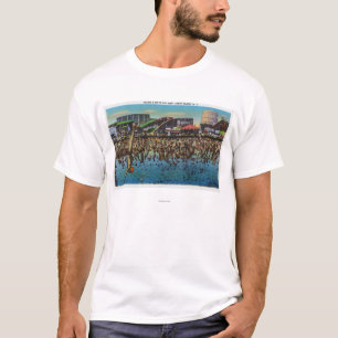 Man Diving and Taking a Dip in the Surf T-Shirt