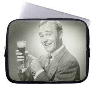 Man Drinking Laptop Sleeve