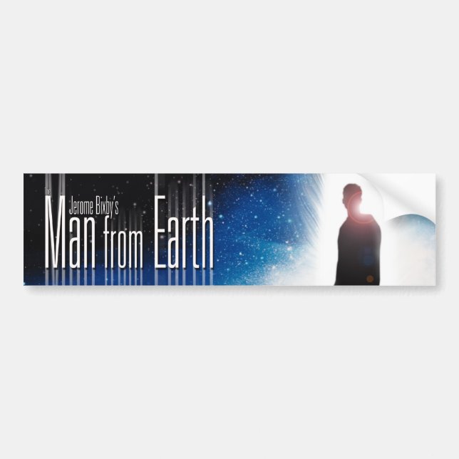 Man From Earth Bumper Sticker (Front)