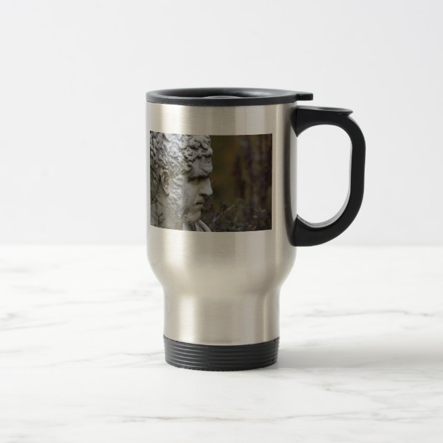 Man Garden Statue Travel Mug (Right)