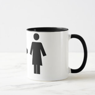 Man Greater Than Woman Mug