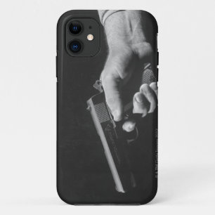 Man Holding Gun Case-Mate iPhone Case