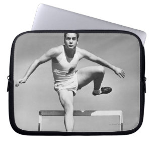 Man Hurdling Laptop Sleeve