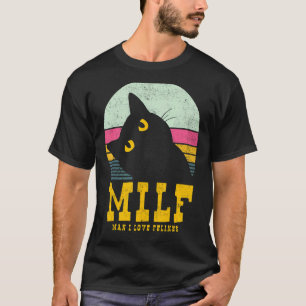 Man I love Felines Kitty Cats Vintage T-Shirt