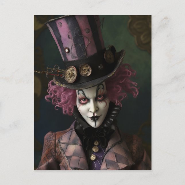 Man in a Tophat Postcard (Front)