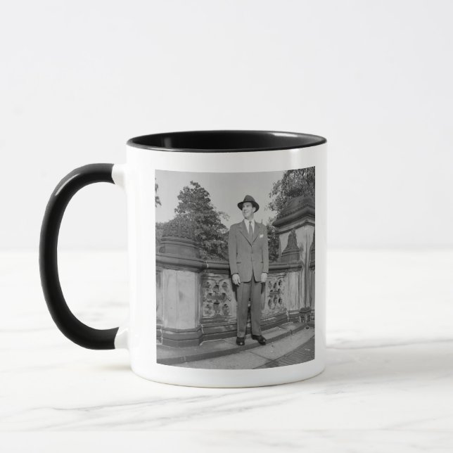 Man in Hat Mug (Left)