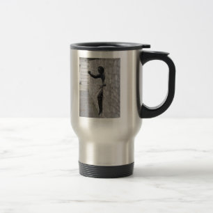Man in Paris Travel Mug