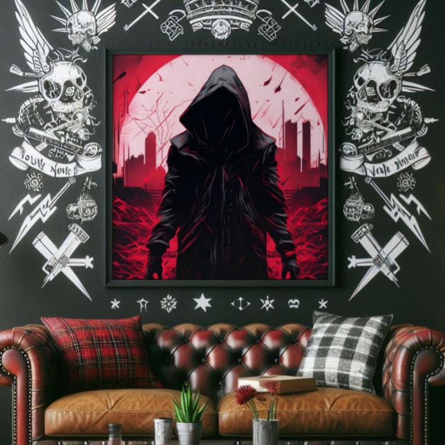 Man in Postapocalyptic World Photo Print (Creator Uploaded)