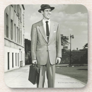 Man in Suit Coaster