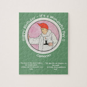 Man in the Moon Mother Goose Birthday Party Items Jigsaw Puzzle