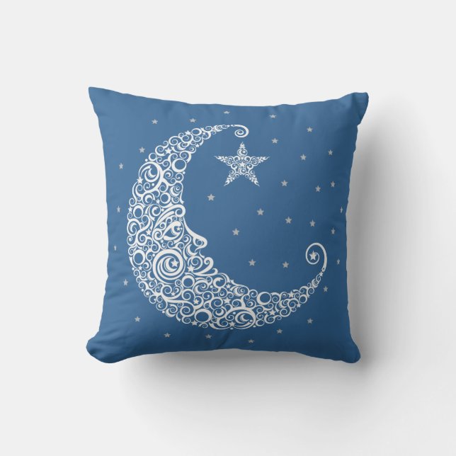 Man in the Moon Pillow (Front)