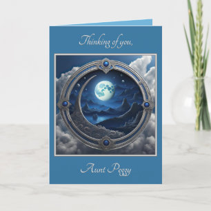 Man In The Moon (Set 2402-28A #4) Note Card
