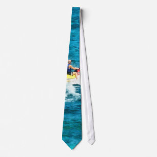 Man Jet Skiing Tie