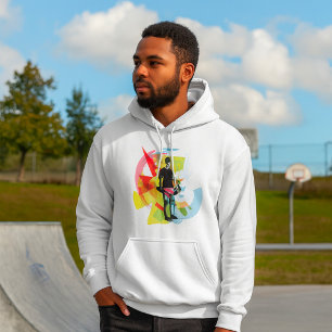 Man Lifting Weights Hoodie