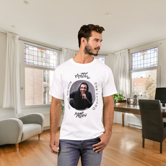 Man myth legend photo name T-Shirt (Creator Uploaded)