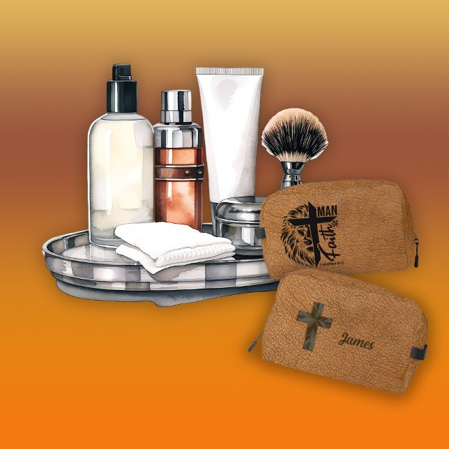 Man of Faith (1 Corinthians 16:13) Dopp Kit (Creator Uploaded)