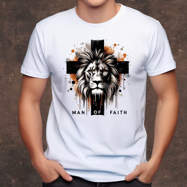 Man of Faith Christian Men's T-Shirt (Creator Uploaded)