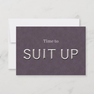 Man of Honour Wedding Proposal Card
